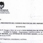 La Liga obtuvo la Personería Deportiva
