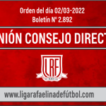 Reunión del Consejo Directivo de LRF