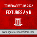 Se conocen los fixtures de Primera A y Primera B del Torneo Apertura 2022