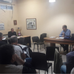 Fabián Zbrun estuvo presente en la reunión de Comisión de la Federación Santafesina de Fútbol