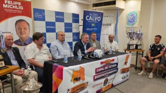 En octubre se jugará la Copa Bi Departamental
